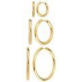 Boucles oreilles Sc Boh&egrave;me B4139-DORE+B4140-DORE+B4141-DORE Dor&eacute; Grenoble