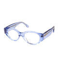 Lunettes sur Grenoble : Lunettes de soleil Xlab MAJORQUE antireflet Cadres Optiques, Bleu clair, 54 mm