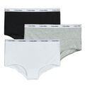 Boxers Calvin Klein Jeans BOYSHORT 3 PK Gris