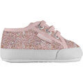 Chaussures enfants sur Grenoble : Chaussons b&eacute;b&eacute; Superga S31127W Rose