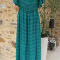 Robe See U Soon Robe longue See U Soon verte Grenoble