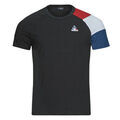 T-shirt Le Coq Sportif BAT SP TEE SS N�1 M Noir Grenoble