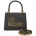 Sacs &agrave; mains sur Grenoble : Sac &agrave; main Love Moschino LAMINATED BOLD LOVE Noir