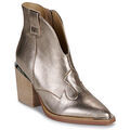 Bottes femme sur Grenoble : Bottines ALMA EN PENA V250105 Dor&eacute;
