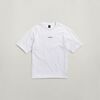 T-shirt G-Star Raw D24780-C336 CENTER CHEST BOXY-110 WHITE