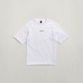 T-shirt G-Star Raw D24780-C336 CENTER CHEST BOXY-110 WHITE
