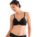 Triangles / Sans armatures Lisca Soutien-gorge pr&eacute;form&eacute; sans armatures PARIS Noir