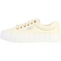 Baskets basses Le Temps des Cerises Basket Basse &agrave; Lacets Palma Beige