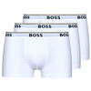 Boxers BOSS TRUNK 3P POWER Blanc