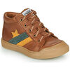 Baskets montantes enfant GBB LEON Marron