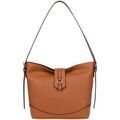 Sacs &agrave; mains sur Grenoble : Sac a main Hexagona Sac porte epaule Ref 64974 Caramel 27*26*10 cm