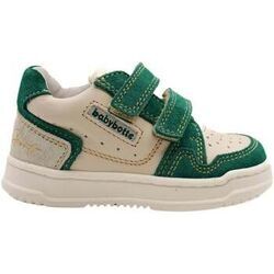 Baskets enfant Babybotte Baskets Abouti Velcro Cuir Blanc