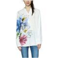 Chemises sur Grenoble : Chemise Desigual T Shirt Jaipur India Blanc 18SWBWBL (rft)