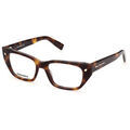 Lunettes sur Grenoble : Lunettes de soleil Dsquared DQ5316 Montature da vista, Havana, 51 mm