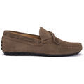 Chaussures de ville homme sur Grenoble : Mocassins Exton TAUPE CAMOSCIO