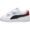 Baskets basses enfant Puma Basket Basse &agrave; Scratch Juniors Smash 3.0 L Play Blanc