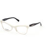 Lunettes de soleil Dsquared DQ5332 Montature da vista, Blanc, 52 mm