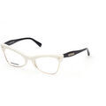 Lunettes sur Grenoble : Lunettes de soleil Dsquared DQ5332 Montature da vista, Blanc, 52 mm
