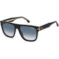 Lunettes sur Grenoble : Lunettes de soleil Carrera 340/S Lunettes de soleil, Noir/Bleu, 57 mm