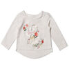 T-shirt enfant Guess T-Shirt B&eacute;b&eacute; Brod&eacute; Blanc Blanc