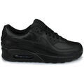 Baskets basses Nike Air Max 90 Leather Triple Black