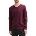 Pull Tom Tailor Pull V-NECK Red