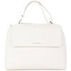 Sac Orciani Sac port&eacute; &eacute;paule Soft Media en cuir blanc