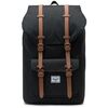 Sac a dos Herschel Little America Backpack - Black Saddle Brown