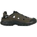 Randonn&eacute;e sur Grenoble : Chaussures Salomon Alhama Marron