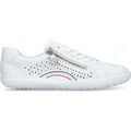 Baskets basses Rieker white casual closed sport shoe