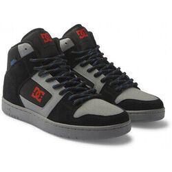 Chaussures de Skate DC Shoes MANTECA 4 HI black grey red