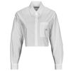 Chemise Calvin Klein Jeans WOVEN LABEL CROPPED SHIRT