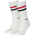 Chaussettes Stichd Chaussettes LEVI'S� SPORT Stripe Red White ( Lot de 2 ) Blanc
