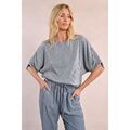 Tee-shirts sur Grenoble : T-shirt Molly Bracken TW127DE-LIGHT BLUE