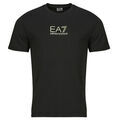 Tee-shirts sur Grenoble : T-shirt Emporio Armani EA7 TRAIN GOLD LABEL TEE PUNTO ROMA BIG LOGO 7M000301
