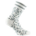 Chaussettes sur Grenoble : Chaussettes Kindy Mi-chaussettes en coton motif panth&egrave;re MADE IN FRANCE Beige