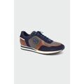 Baskets homme sur Grenoble : Baskets Redskins STITCH 2 MARINE+COGNAC+GRIS
