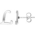 Boucles oreilles Sc Boh&egrave;me B2079-L Argent&eacute; Grenoble