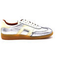 Baskets femme sur Grenoble : Baskets Belang 08200 Argent&eacute;