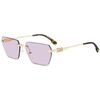 Lunettes de soleil Dsquared D2 0102/S Lunettes de soleil, Or/Violet, 58 mm Dor&eacute;