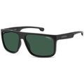 Lunettes sur Grenoble : Lunettes de soleil Carrera CARDUC 011/S Lunettes de soleil, Noir/Vert, 61 mm