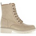 Bottines Gabor Bottines en su&egrave;de &agrave; talon d&eacute;croch&eacute; Beige