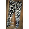 Pantalons sur Grenoble : Pantalon Etam Pantalon fluide noir/blanc/orange