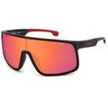 Lunettes sur Grenoble : Lunettes de soleil Carrera CARDUC 017/S Lunettes de soleil, Noir/Rouge, 99 mm