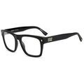 Lunettes sur Grenoble : Lunettes de soleil Dsquared D2 0037 Cadres Optiques, Noir, 53 mm