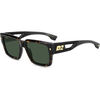 Lunettes de soleil Dsquared D2 0143/S Lunettes de soleil, Havana/Vert, 53 mm