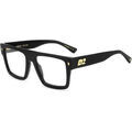 Lunettes sur Grenoble : Lunettes de soleil Dsquared D2 0147 Cadres Optiques, Noir, 54 mm