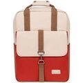Sacs &agrave; dos sur Grenoble : Sac a dos Hexagona Sac a dos Ref 64978 Brique Ivoire 13*37*28 cm