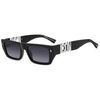 Lunettes de soleil Dsquared IC&Ocirc;NE 0011/S Lunettes de soleil, Noir/Gris, 54 mm Noir