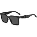 Lunettes sur Grenoble : Lunettes de soleil Dsquared ICON 0025/S Lunettes de soleil, Noir/Gris, 53 mm